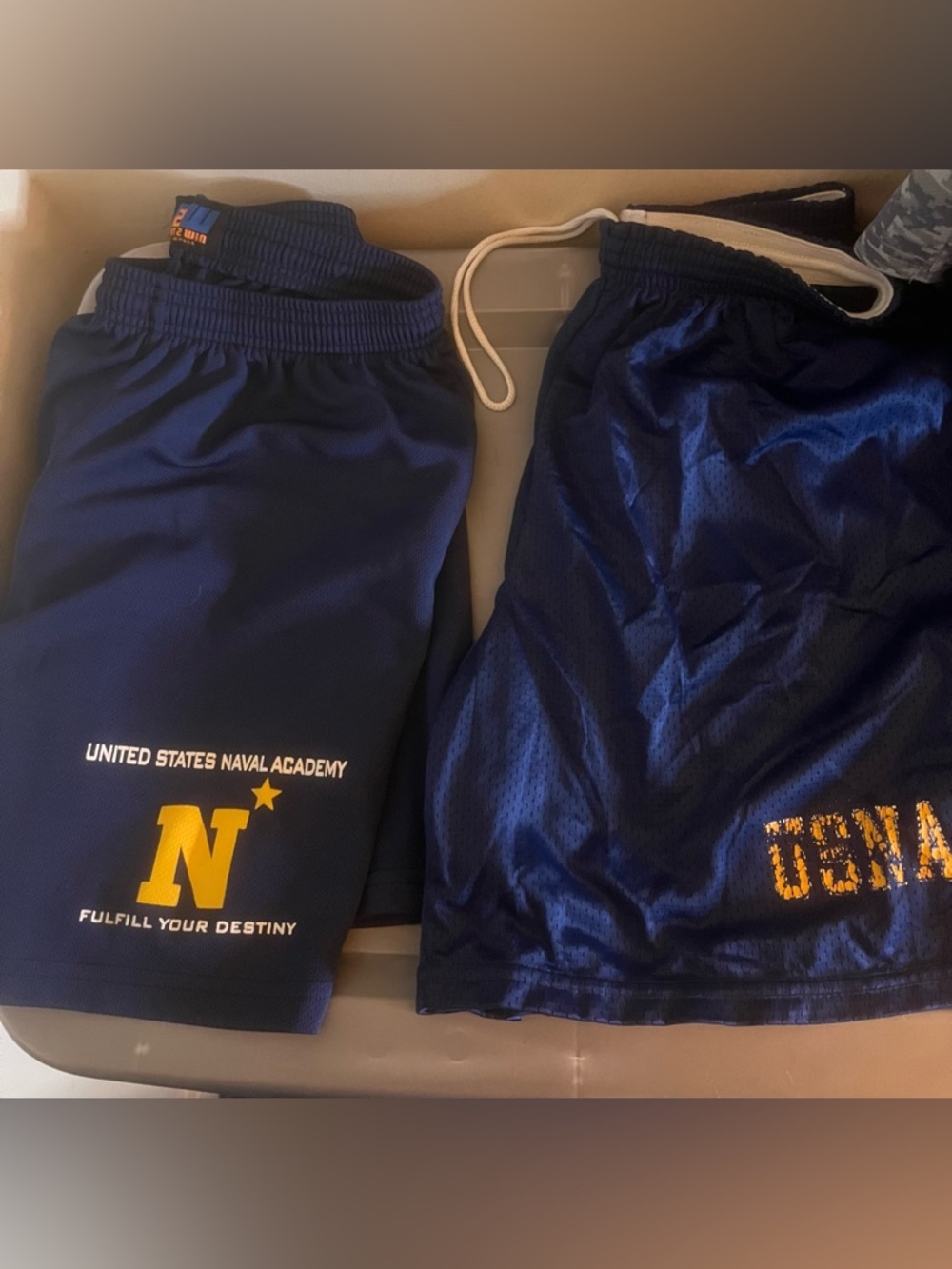2 Bundle Vintage Made In USA Us Naval Shorts B2 Md bottoms 90s